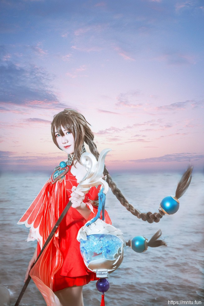 双马尾御姐萝莉Achu楚_COS王者荣耀大乔