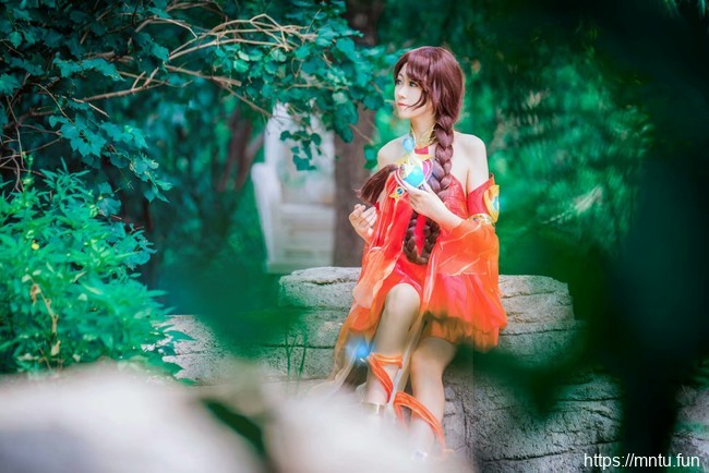 御姐玄玥裸足COS王者荣耀大乔