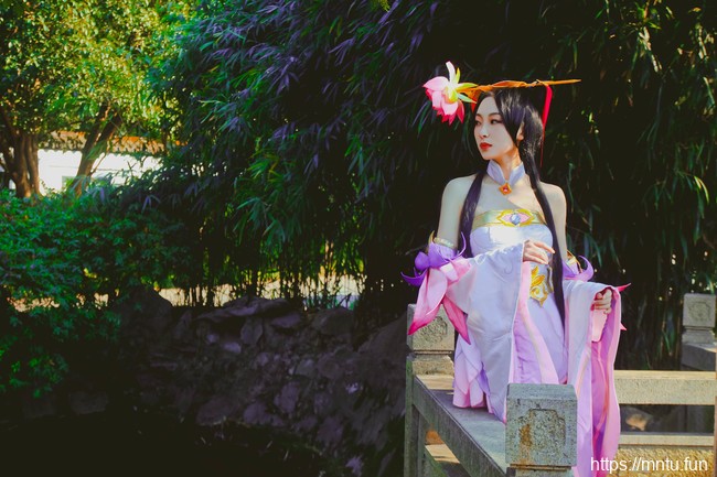 白丝御姐汪汪不给仙贝COS王者荣耀貂蝉