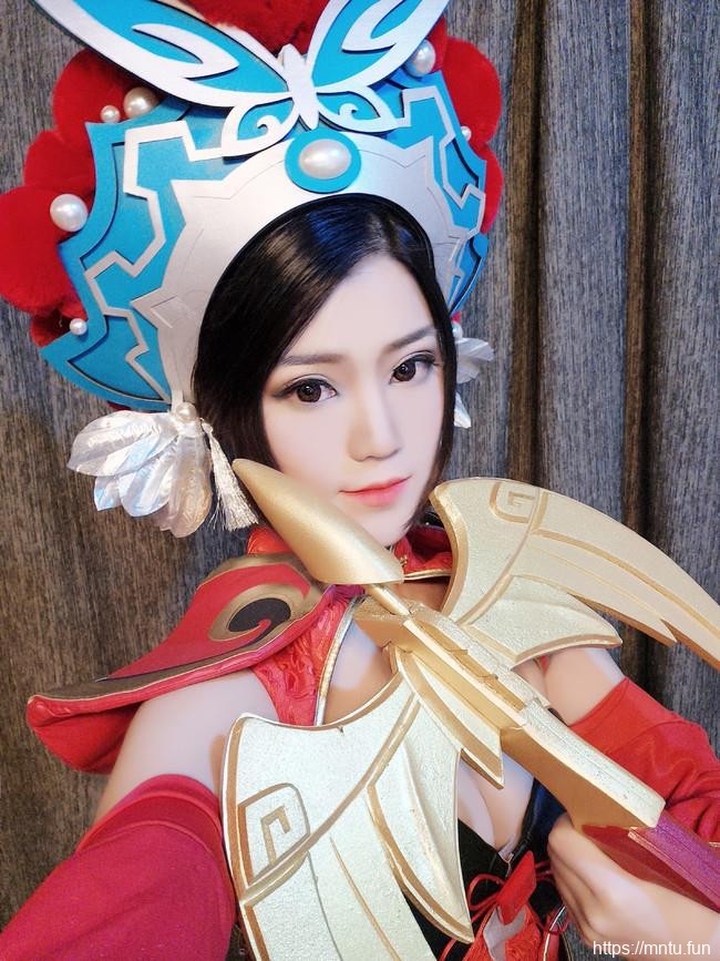 御姐少爷MAX COS王者荣耀霸王别姬虞姬