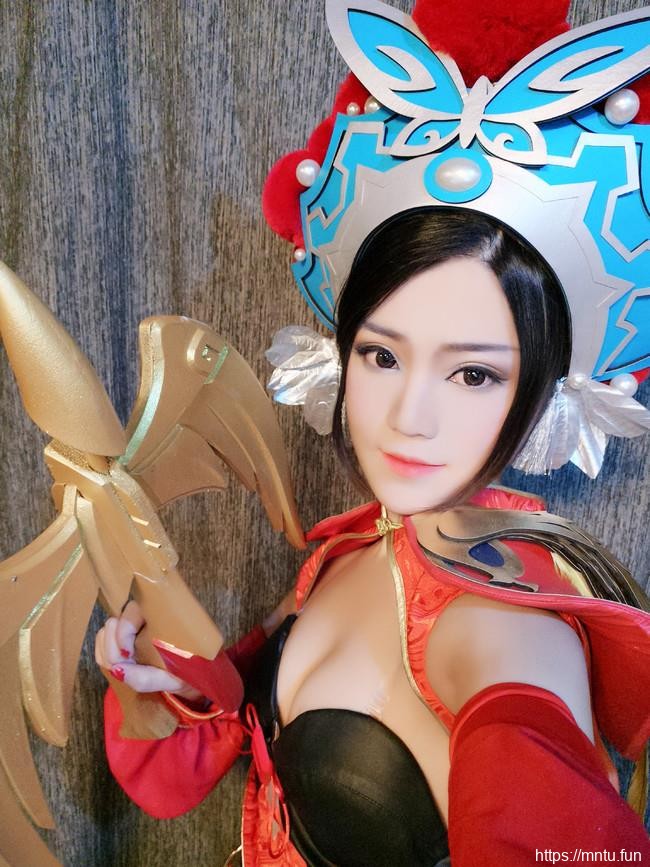 御姐少爷MAX COS王者荣耀霸王别姬虞姬