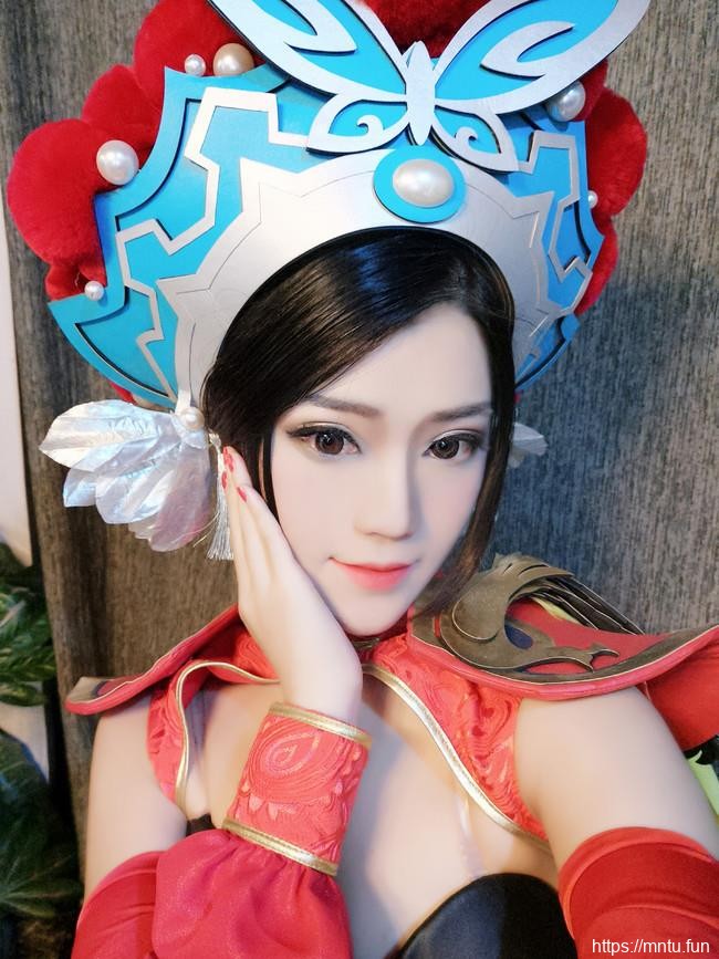 御姐少爷MAX COS王者荣耀霸王别姬虞姬