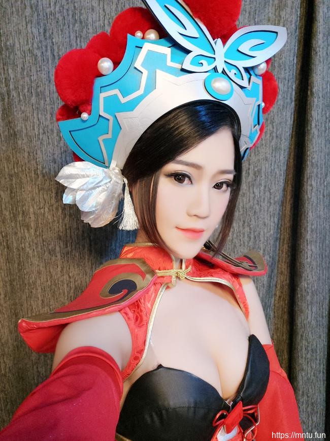 御姐少爷MAX COS王者荣耀霸王别姬虞姬