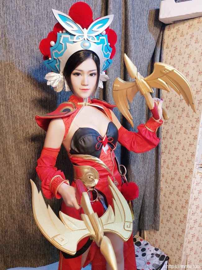 御姐少爷MAX COS王者荣耀霸王别姬虞姬