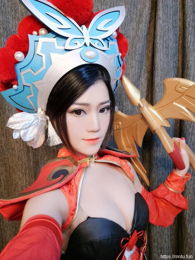 御姐少爷MAX COS王者荣耀霸王别姬虞姬