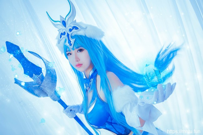 白丝御姐洛白蘋COSPLAY王者荣耀王昭君