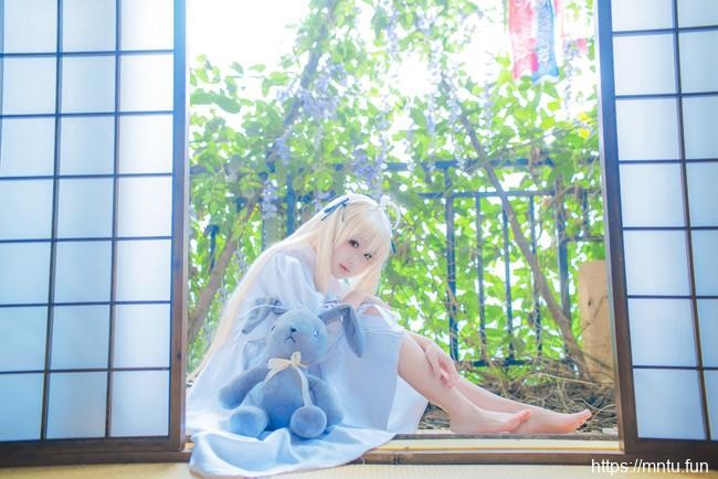 清纯萝莉旃旃COS扮演缘之空春日野穹美炸了