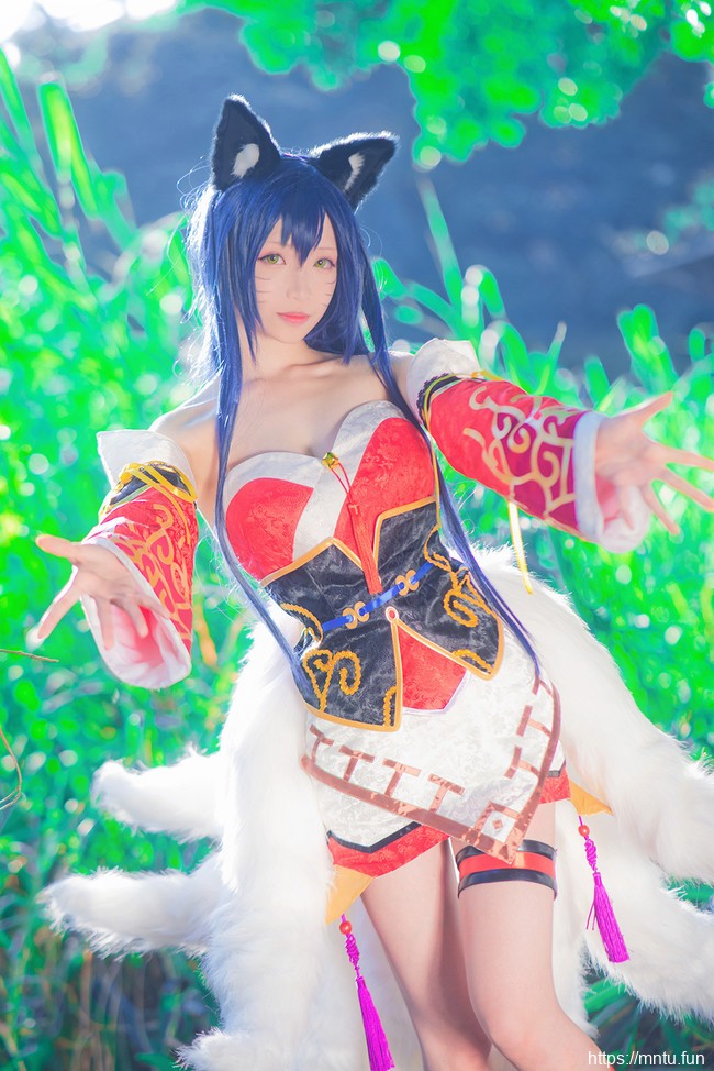 性感萝莉青青子wCOS英雄联盟九尾妖狐阿狸