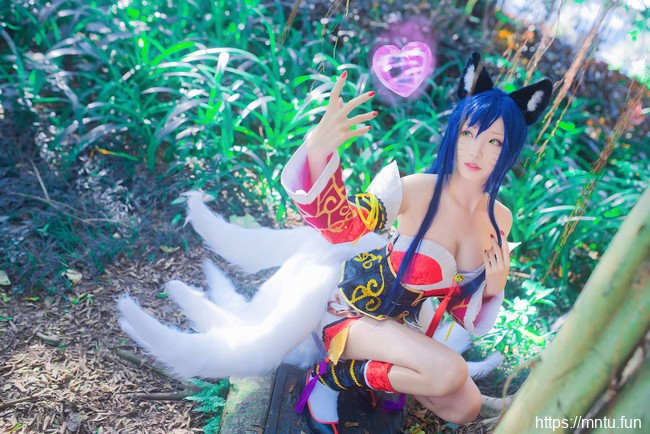 性感萝莉青青子wCOS英雄联盟九尾妖狐阿狸