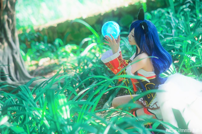 性感萝莉青青子wCOS英雄联盟九尾妖狐阿狸