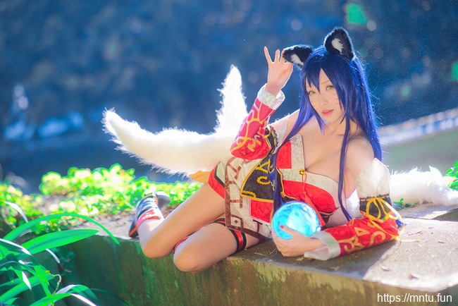 性感萝莉青青子wCOS英雄联盟九尾妖狐阿狸