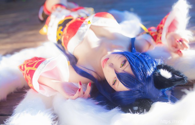 性感萝莉青青子wCOS英雄联盟九尾妖狐阿狸