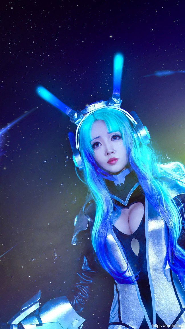 性感美女时津风COSPLAY王者荣耀逐梦之音貂蝉