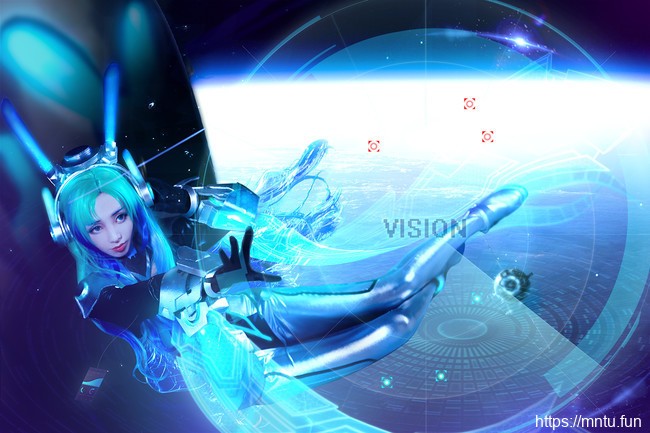 性感美女时津风COSPLAY王者荣耀逐梦之音貂蝉