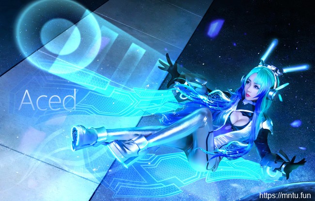 性感美女时津风COSPLAY王者荣耀逐梦之音貂蝉