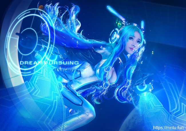 性感美女时津风COSPLAY王者荣耀逐梦之音貂蝉