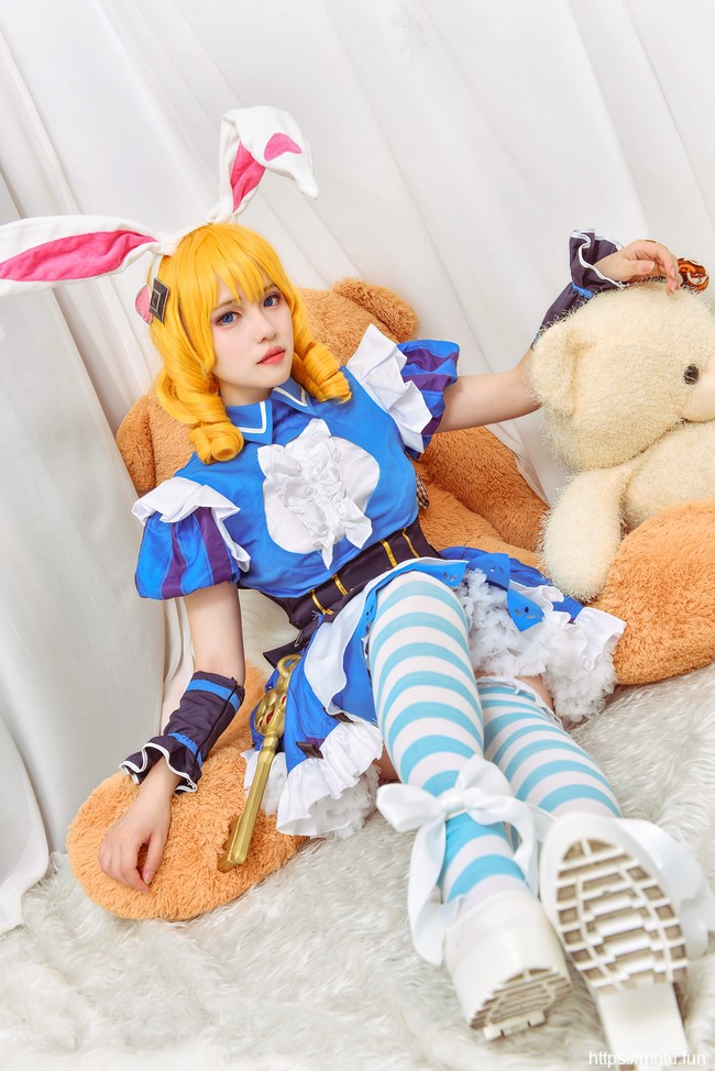 御姐多肉植物白丝长腿COSPLAY王者荣耀妲己