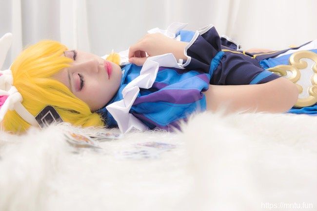 御姐多肉植物白丝长腿COSPLAY王者荣耀妲己