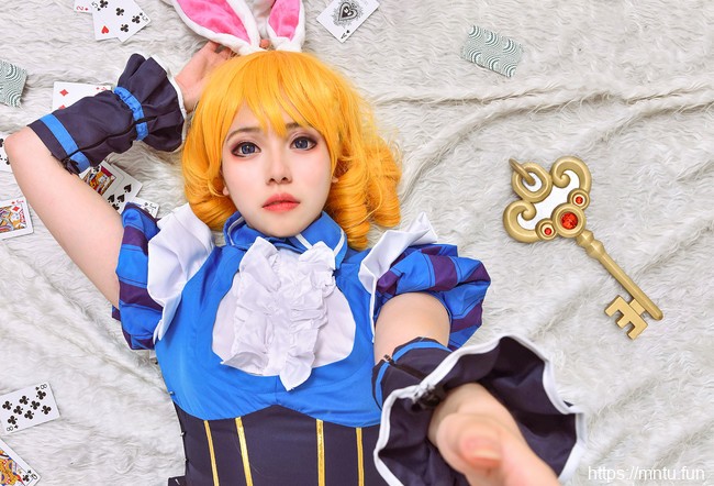 御姐多肉植物白丝长腿COSPLAY王者荣耀妲己