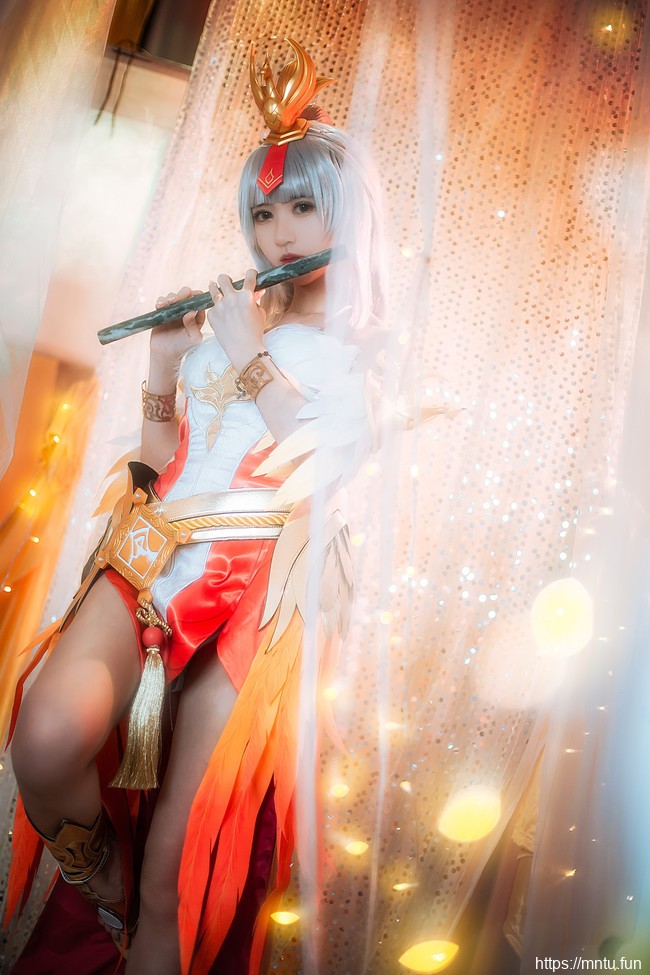 萝莉御姐鳗鱼霏儿COSPLAY王者荣耀凤凰于飞王昭君