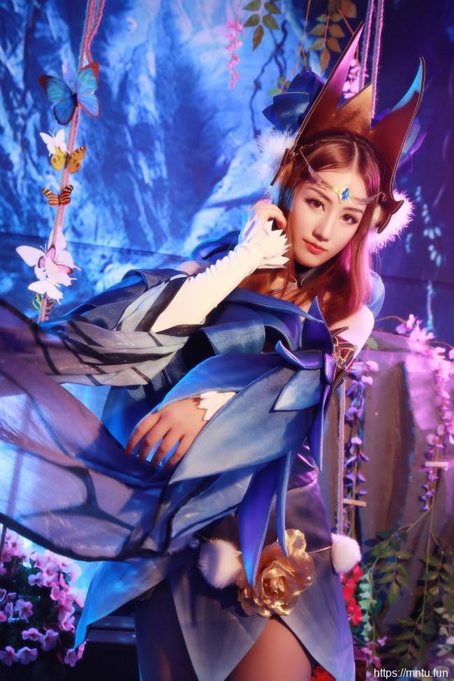 御姐林兮COS王者荣耀仲夏夜之梦貂蝉