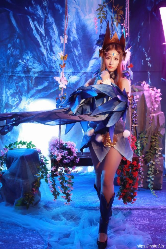 御姐林兮COS王者荣耀仲夏夜之梦貂蝉