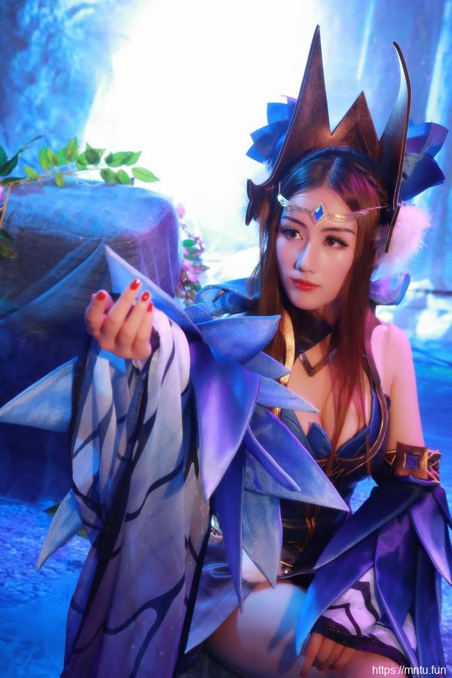 御姐林兮COS王者荣耀仲夏夜之梦貂蝉