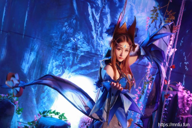 御姐林兮COS王者荣耀仲夏夜之梦貂蝉