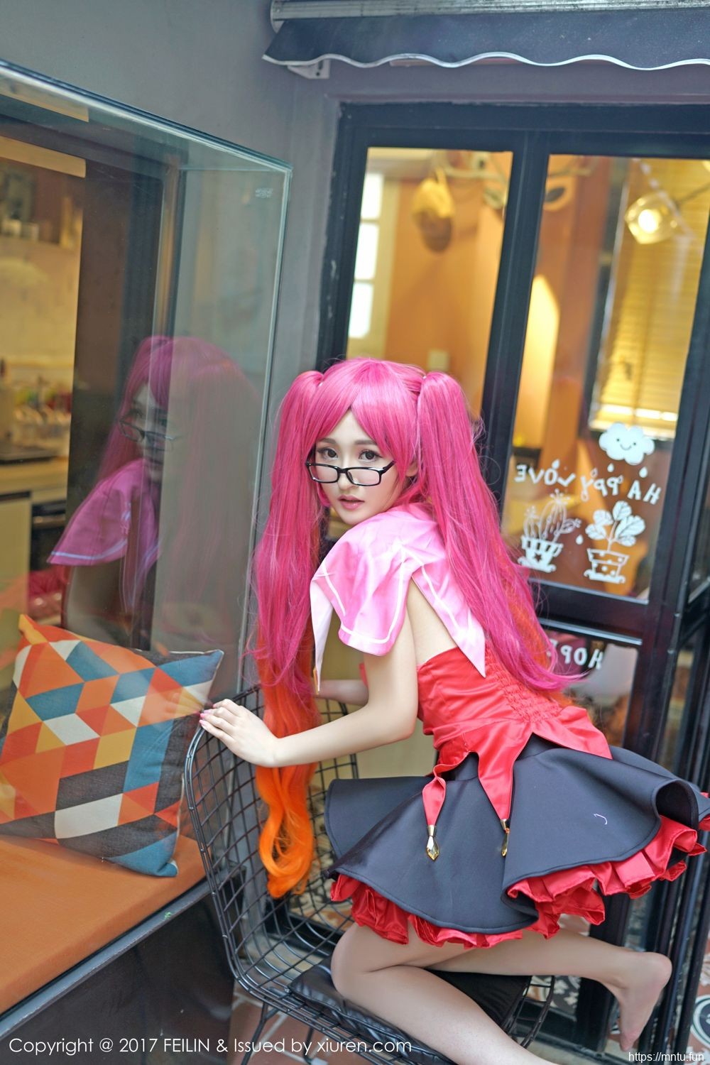 嗲囡囡美女模特沈梦瑶COSPLAY不知火舞与兔女郎