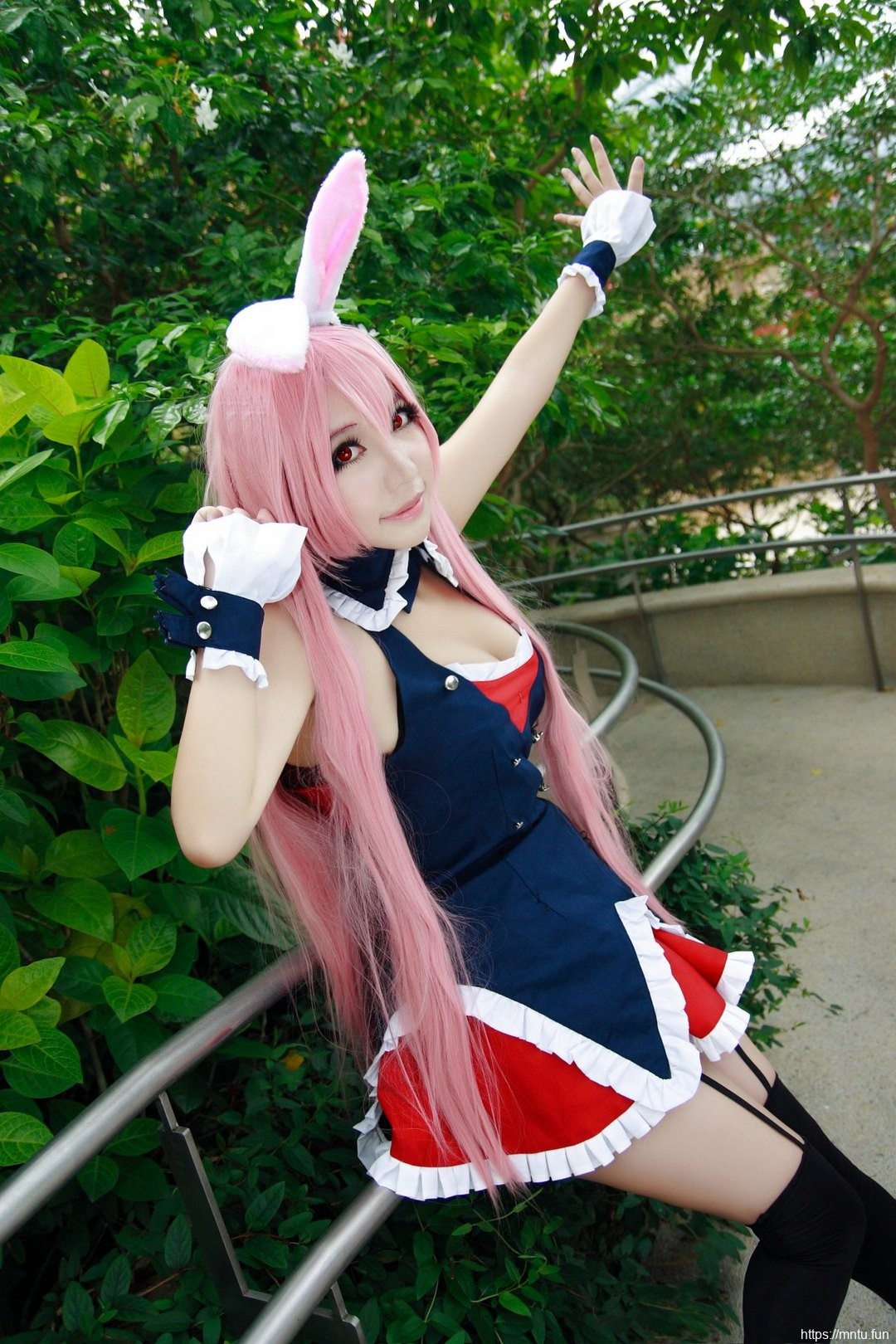 性感美女cosplay问题儿童都来自异世界动漫美女黑兔