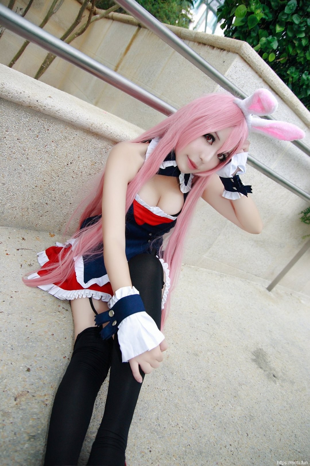 性感美女cosplay问题儿童都来自异世界动漫美女黑兔