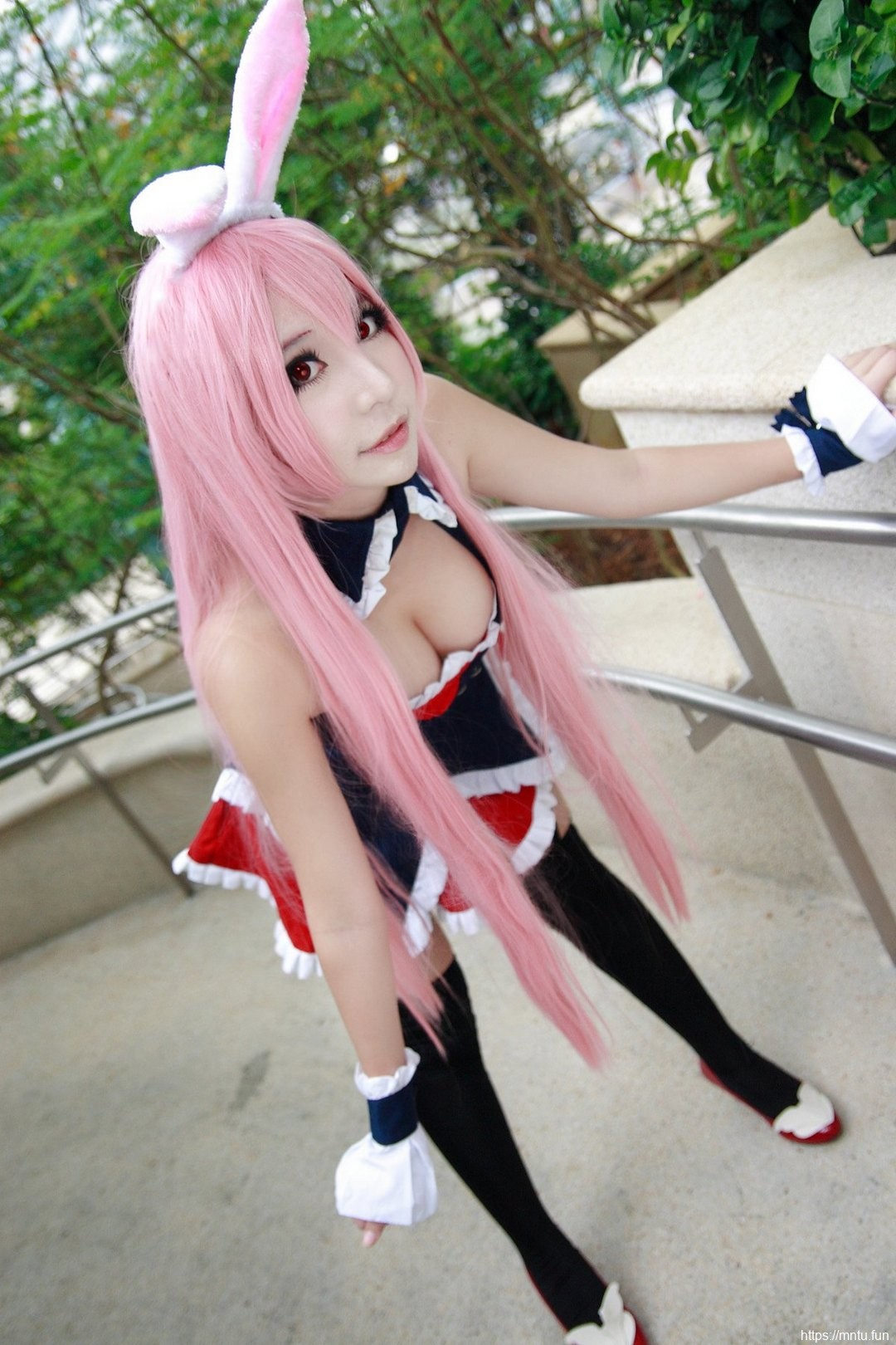 性感美女cosplay问题儿童都来自异世界动漫美女黑兔