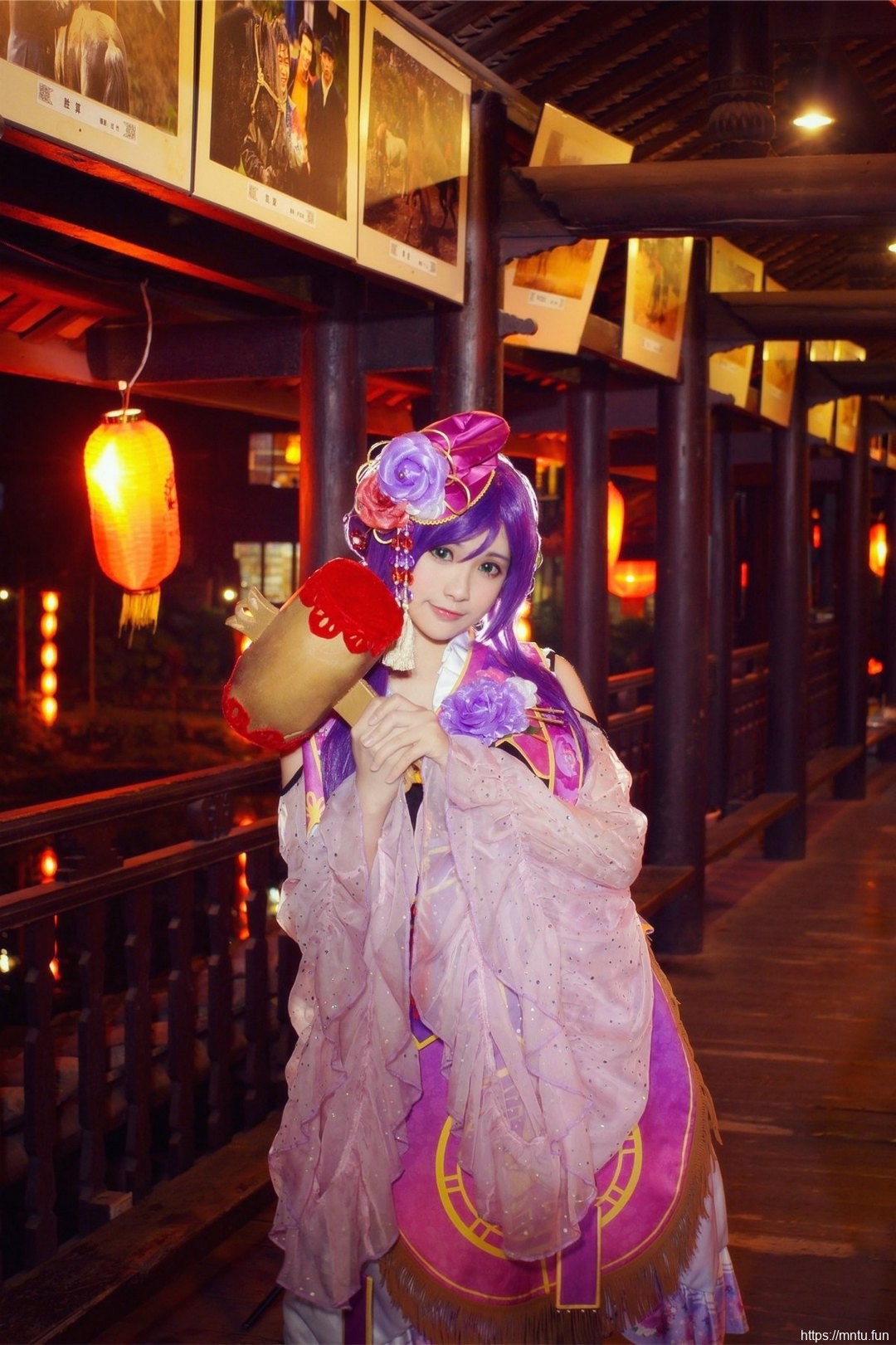 清新性感美女Cosplay《Love Live!》东条希