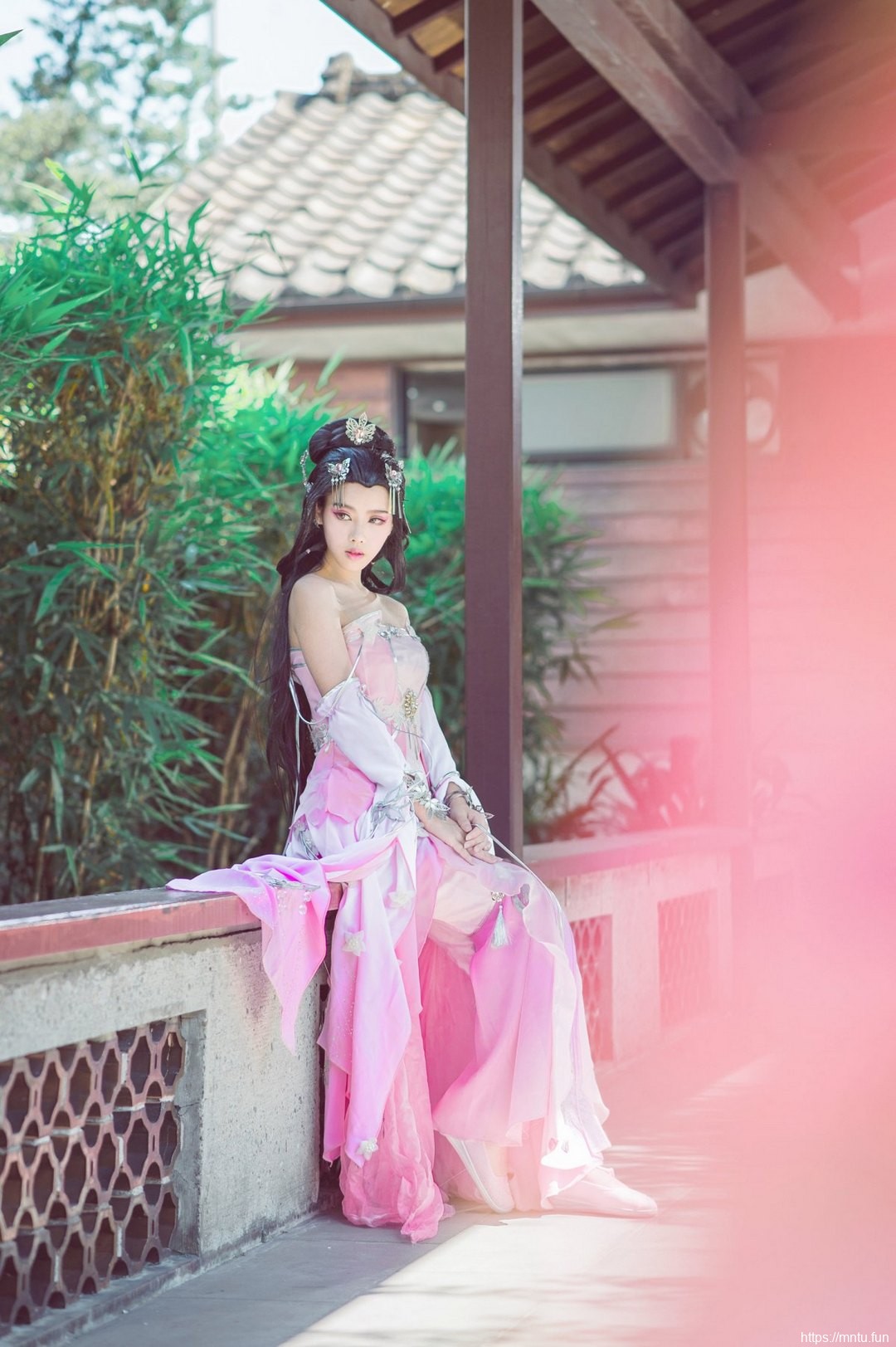 古装御姐cosplay《剑侠情缘网络版3》秦风七秀