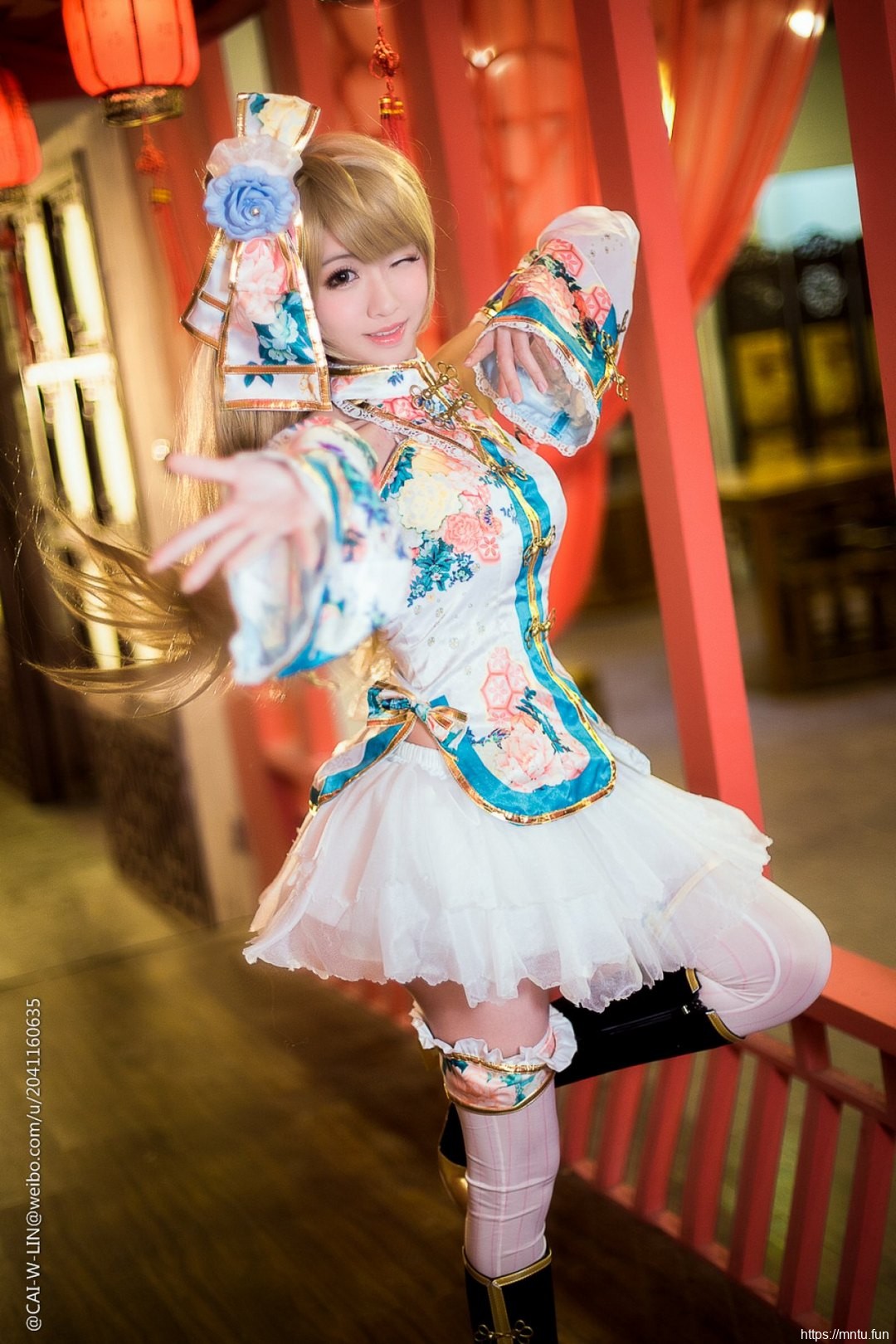 旗袍美女cosplay《LOVE-LIVE》鳗鱼霏儿南小鸟