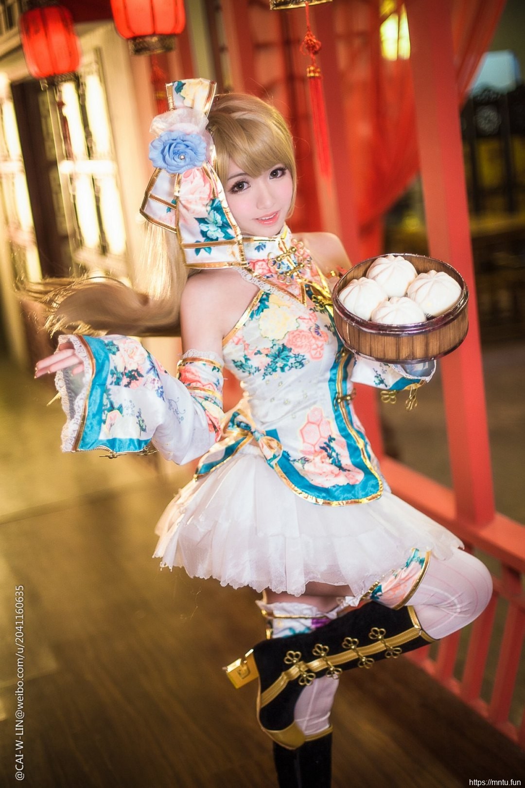 旗袍美女cosplay《LOVE-LIVE》鳗鱼霏儿南小鸟