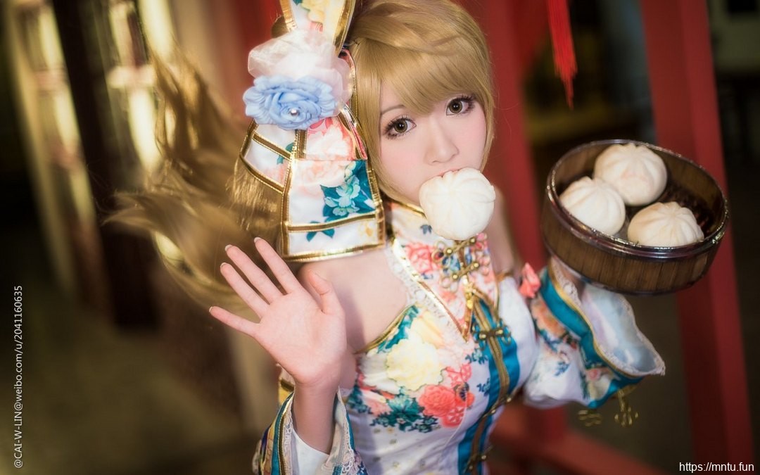 旗袍美女cosplay《LOVE-LIVE》鳗鱼霏儿南小鸟