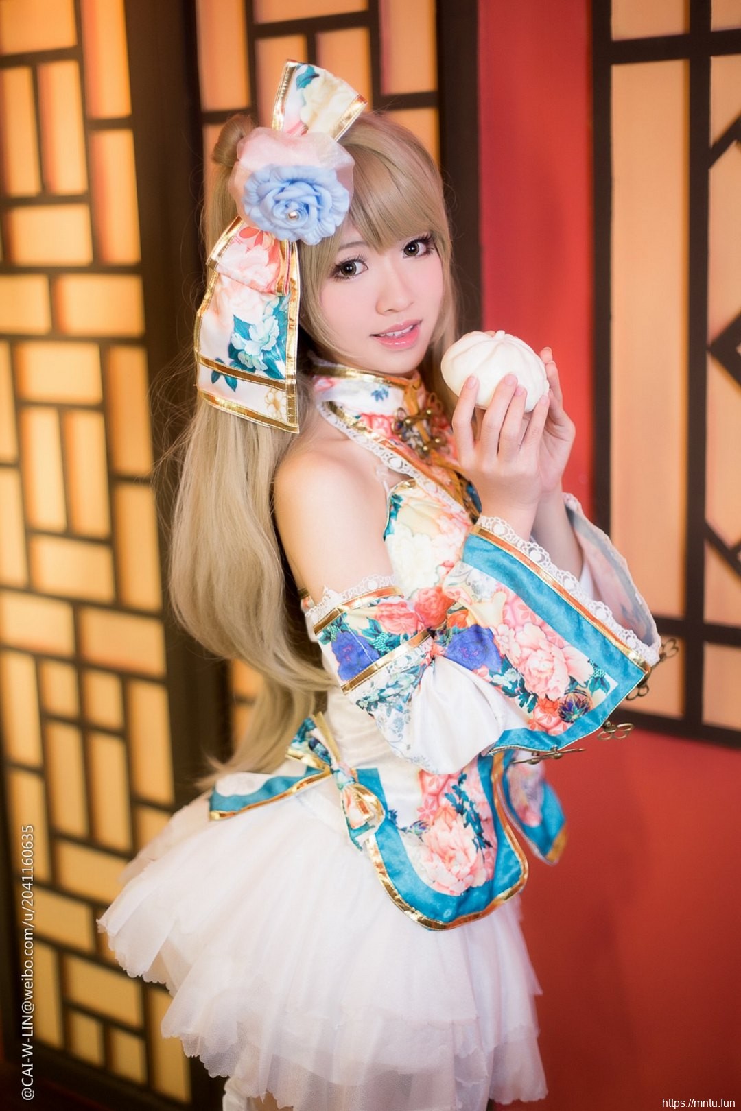旗袍美女cosplay《LOVE-LIVE》鳗鱼霏儿南小鸟