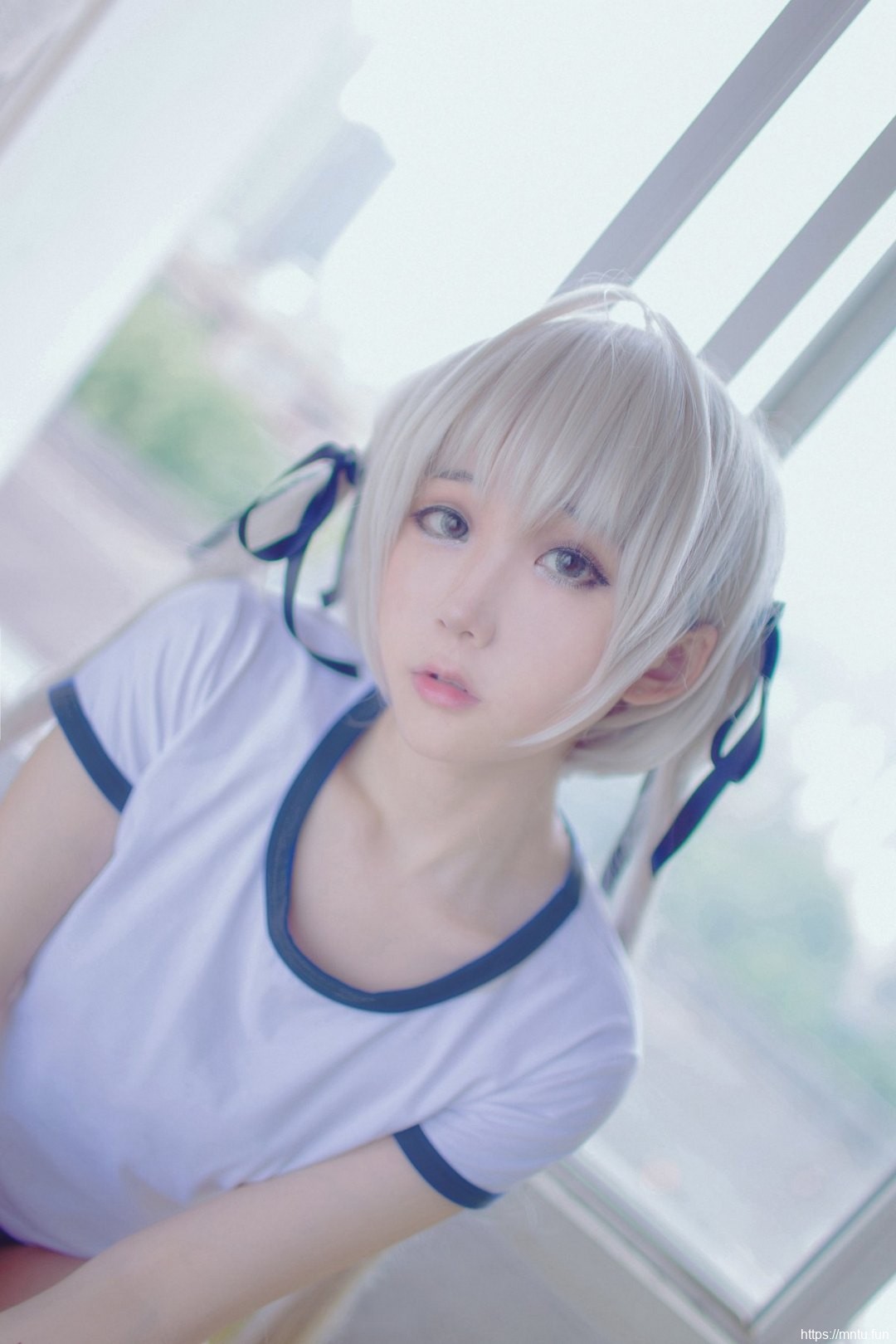 娇小学生妹浅野菌子cosplay春日野穹