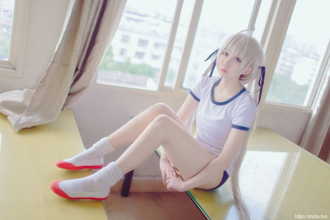 娇小学生妹浅野菌子cosplay春日野穹