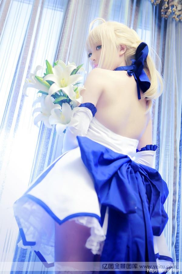白皙大眼萌妹子萝莉唯美cosplay