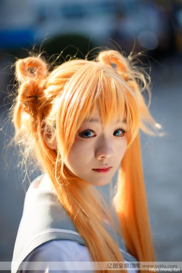 动漫展上的COS模特可爱迷人