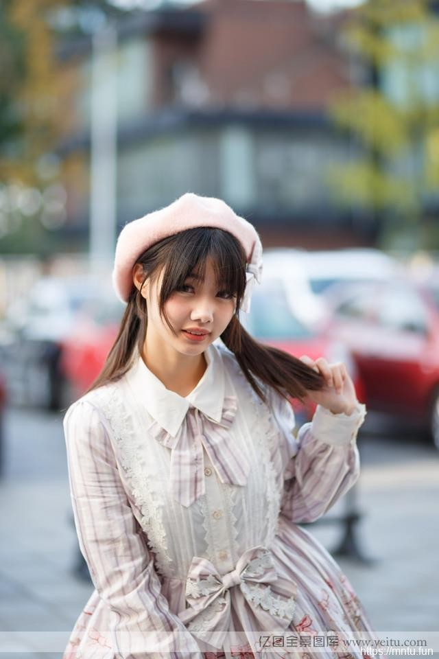 动漫展上的COS模特可爱迷人