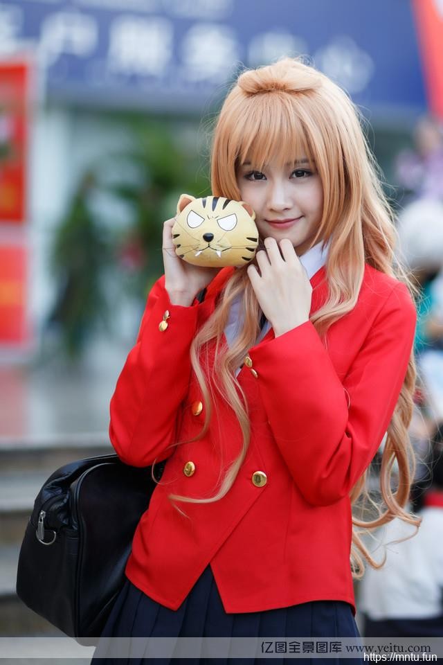 动漫展上的COS模特可爱迷人