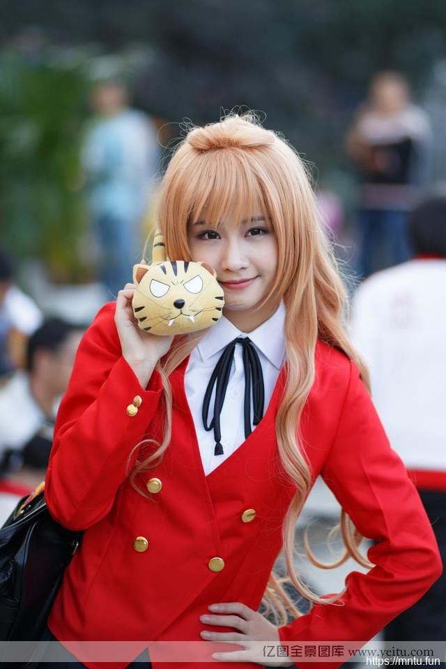 动漫展上的COS模特可爱迷人