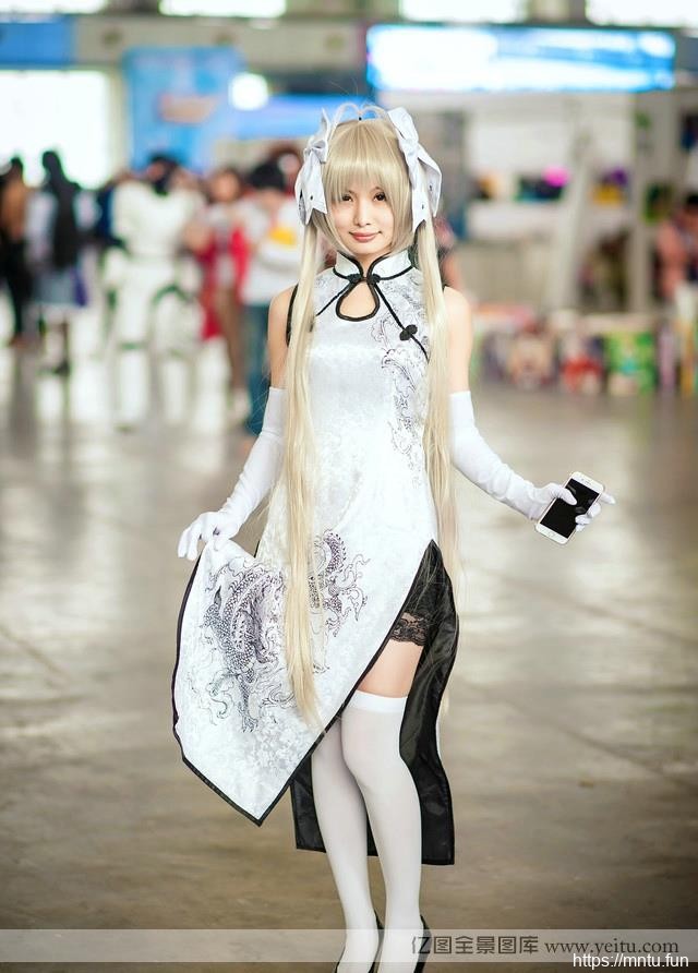 哈尔滨冬季动漫展美女美眉