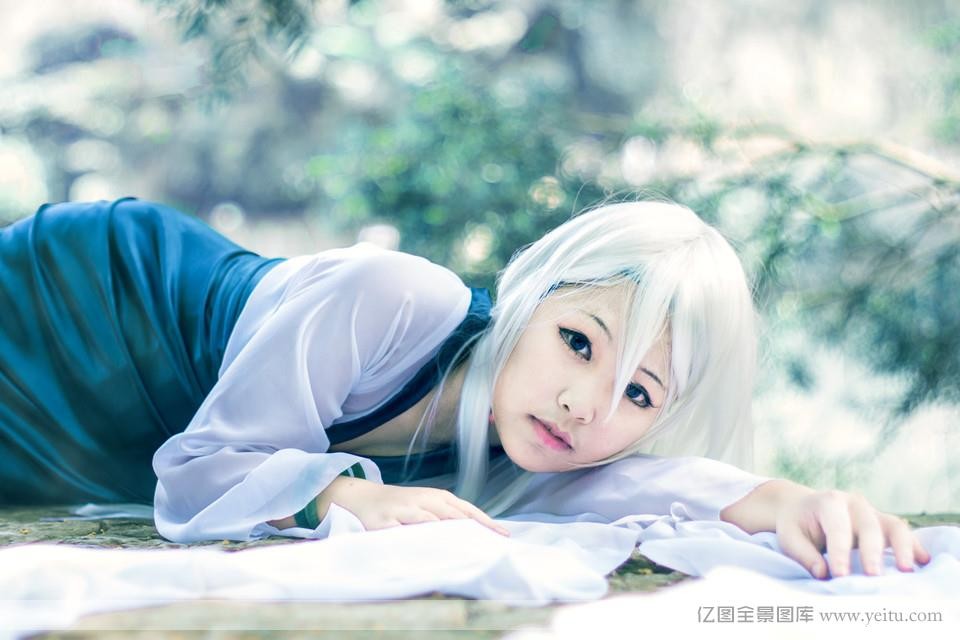 可爱的篾子古风唯美cosplay