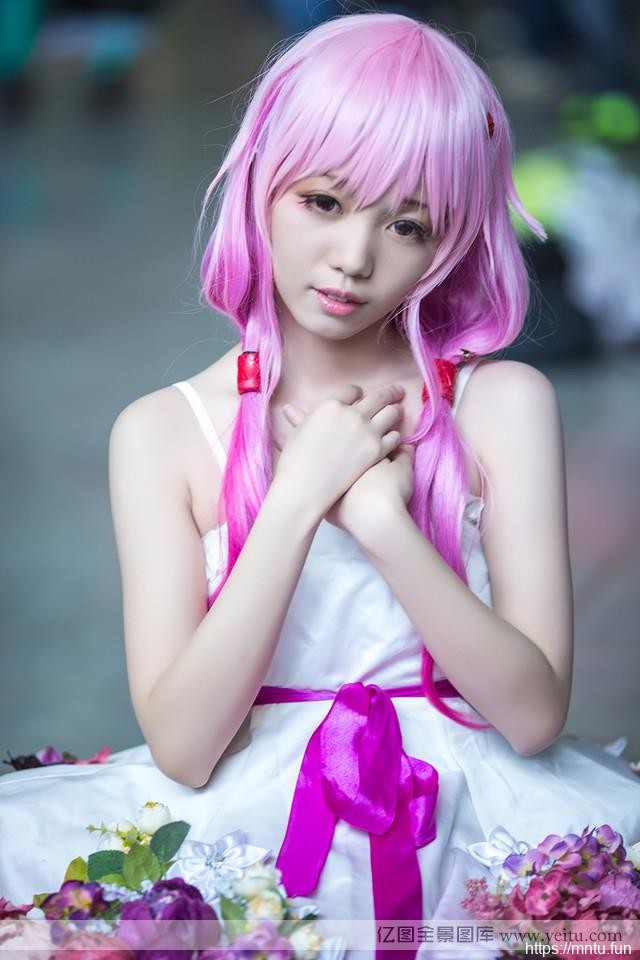 动漫展上的萌妹子们的清纯拍摄