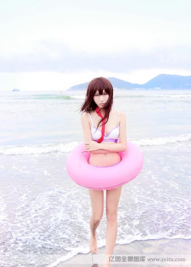性感美女海滩比基尼泳装cosplay