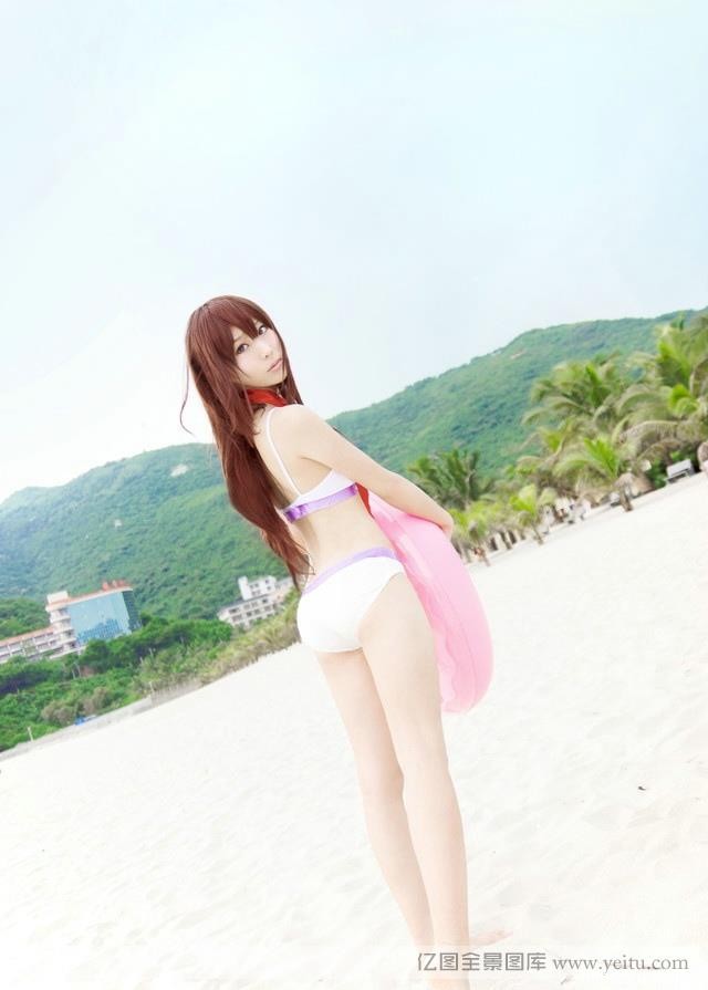性感美女海滩比基尼泳装cosplay